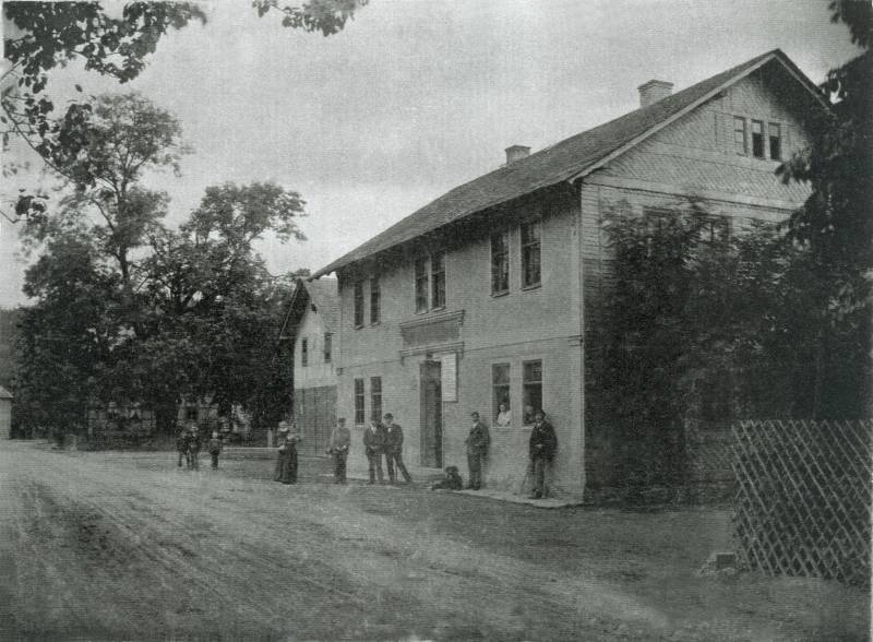 Gasthaus zur Linde im Jahre 1862