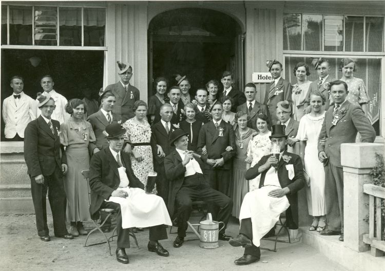 Die Kirmesgesellschaft 1935